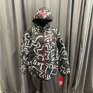 members only X Keith Haring NWT reversible, puffer jacket men’s XL